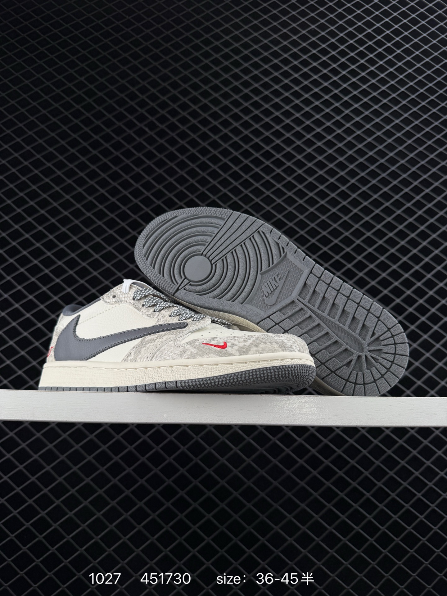 Fragment x Travis Scott x LV Air Jordan 1 Low